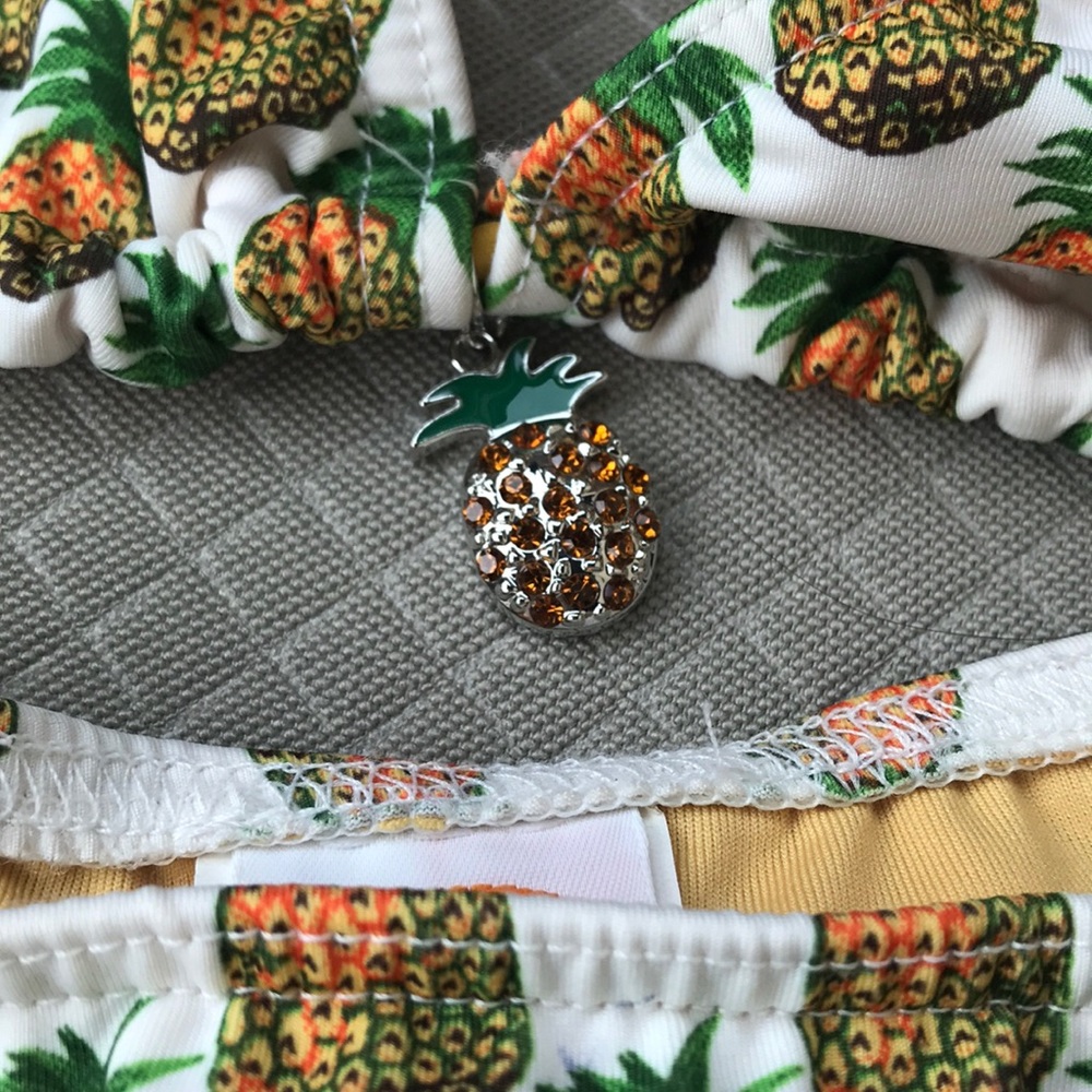 Maia pineapple string bikini Brazilian - Picture 2 of 5